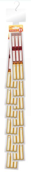 Storage Clips - Pack Of 9 - Price Marked £1