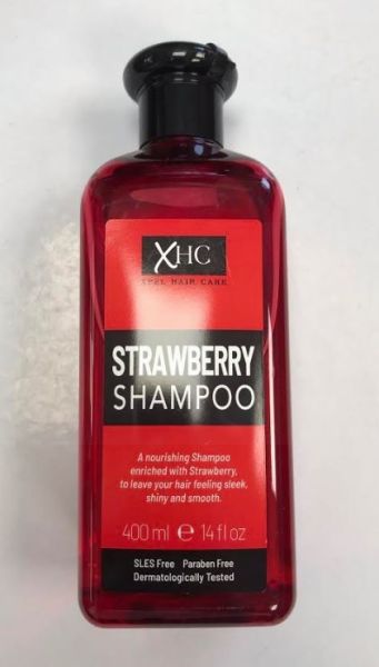 XHC Xpel Hair Care Shampoo - Strawberry - SLES & Paraben Free - 400Ml