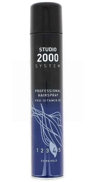Studio 2000 System Professional Hair Spray with Pro-Vitamin B5 - Extra Hold - 400ml - Exp: 03/24
