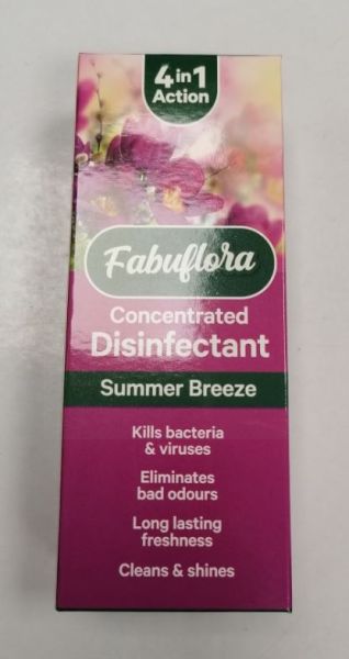 Fabuflora 4-in-1 Concentrated Disinfectant - Summer Breeze - 150ml 