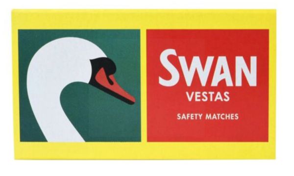 Swan Vestas Safety Matches - 85 Matches per Pack - Pack of 24 