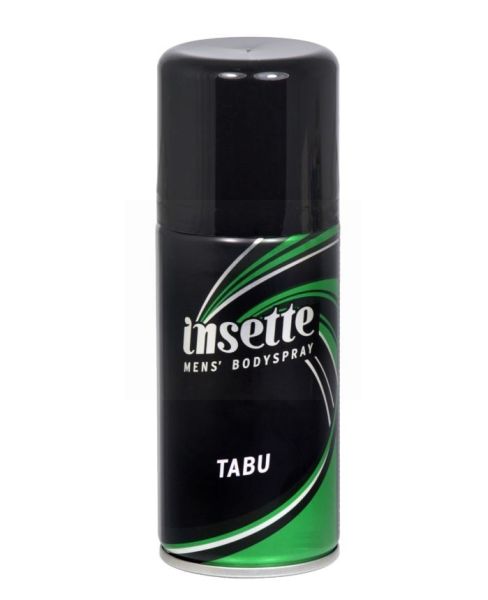 Insette Men's Bodyspray - Tabu - 150ml : 09/25