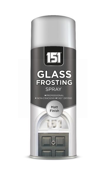 151 Glass Frosting Spray Paint - Matt Finish - 400ml