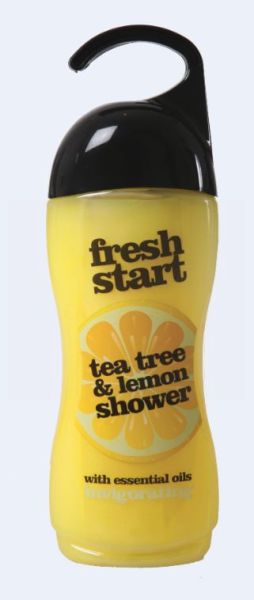 Xpel Brand - Fresh Start Tea Tree And Lemon Shower Gel With Essential Oils - Invigorating - 420Ml