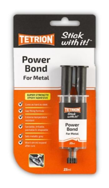 Tetrion Power Bond Universal Super Strength Epoxy Adhesive - 25ml