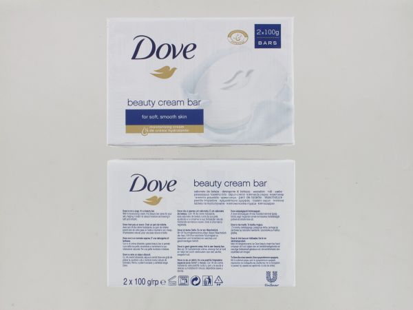 Original Bar Of Dove Moisturising Cream Soap - Pack Of 2 X 100G 