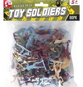 Toy Soldier Set - Pack of 80