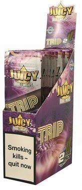 Juicy Double Blunt Wraps - Trip - Pack Of 50 (25 X 2)