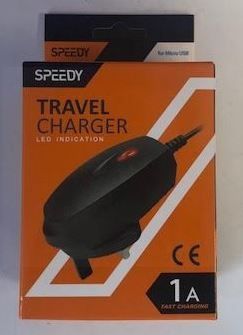 Quality Speedy 1Amp V8 Micro USB Home Charger 