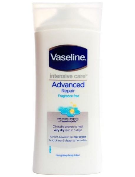 Vaseline Intensive Care Advanced Repair Fragrance Free Body Lotion - 200ml 