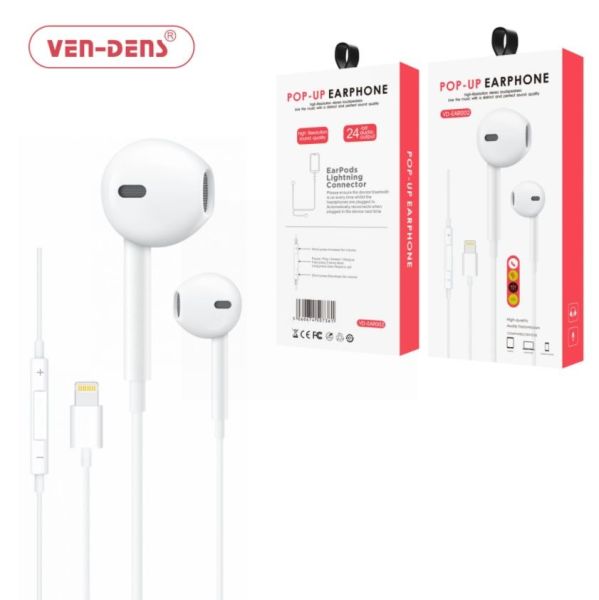 Ven-Dens High Quality In-Ear Lightening Earphone 