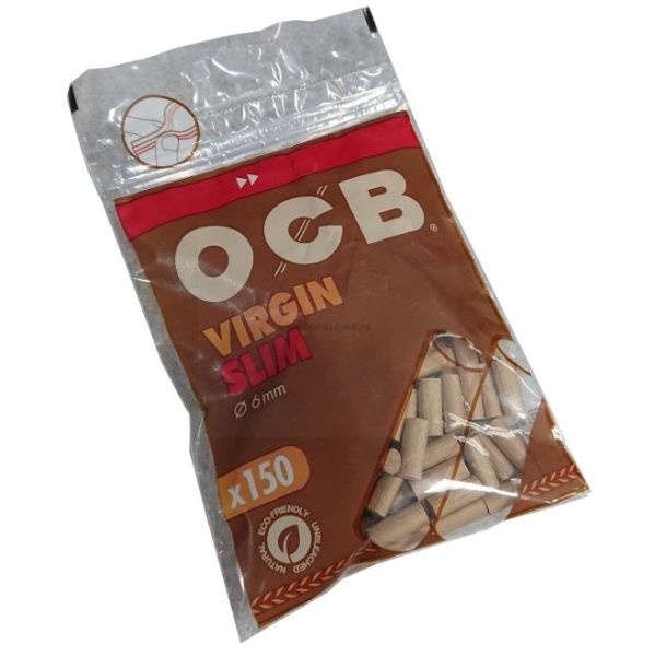 Ocb Unbleached Virgin Filter Ecopaper Filters - 10 X 150