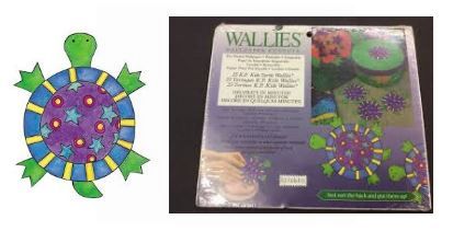 Wallies Kids Turtle Wallpaper Cutouts - Pack Of 25 