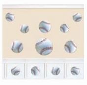 Wallies Baseball Wallpaper Cutouts - Pack Of 25 