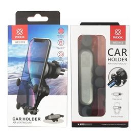 WOOX Car Air Vent Phone Holder - Black