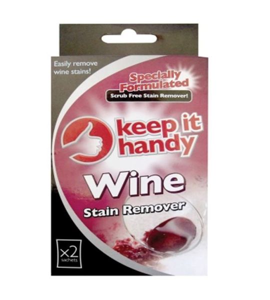 Keep it Handy Wine Stain Remover - Pack of 2 Sachets - 2 x 30g