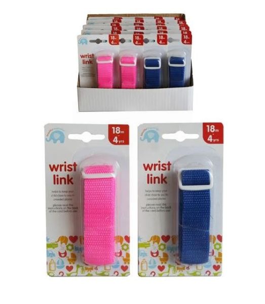 Beautiful Beginnings Child's Safety Wrist Link - Assorted Colours