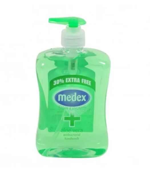Medex Aloe Vera Antibacterial Handwash - 30% Extra - 650ml 