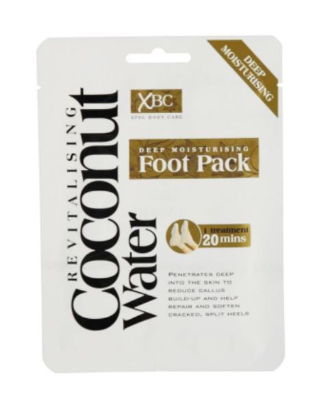 XBC Xpel Body Care Deep Moisturising Coconut Water Foot Pack 