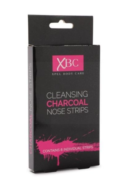 XBC Xpel Body Care Cleansing Charcoal Nose Strips - Pack of 6