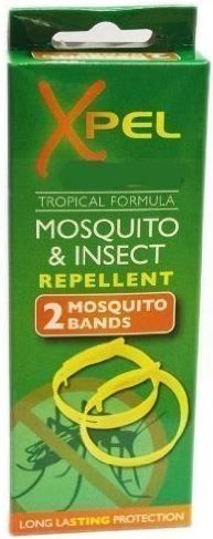 Xpel Tropical Formula Mosquito & Insect Repellent Band - Pack Of 2