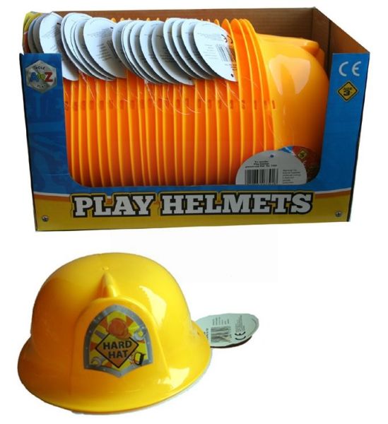 Children's Play Working Helmet - Yellow