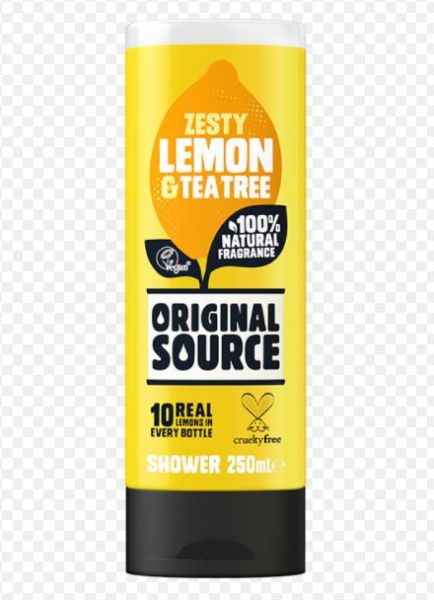 Original Source Shower Gel - Zesty Lemon & Tea Tree - 250ml 