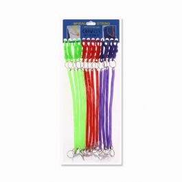 FLEXIBLE SPIRAL STRING WITH KEYHOLDER