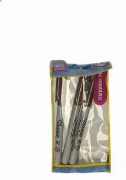Wholesale Sharpie Ultra Fine Point Permanent Marker - Stationery Set -  Brown - Pack of 3 - UK Pound Shop Supplier and Distributor