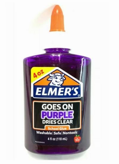 Wholesale Elmer's School Glue - Purple, Washable, 4 oz - DollarDays