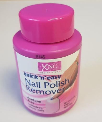 Wholesale Quick And Easy Nail Polish Remover Sponge Pot - Acetone Free -  75ml - UK Pound Shop Supplier and Distributor