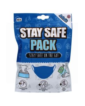 Stay Safe Pack - Royal Blue Design - Adult 
