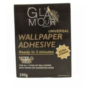 Glamour Universal Wallpaper Adhesive - Vinyl & Vlies - 200g