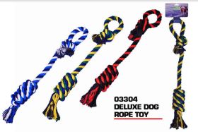 Pets That Play Deluxe Pull & Tug Dog Rope Toy - For Medium / Large Dogs
