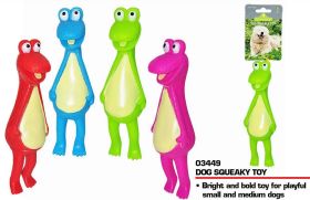 Pets That Play Squeaky Dog Toy - For Small / Medium Dogs - Assorted Colours