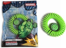 MARVEL INSECT REPELLENT BAND - GREEN - HULK 