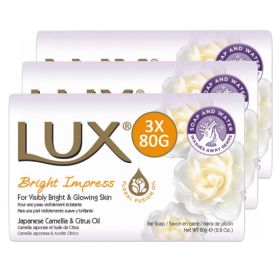 Lux Soap - Bright Impress - 80g - Pack of 3