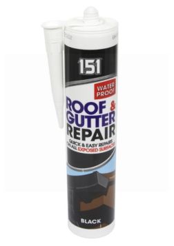 WATERPROOF ROOF & GUTTER REPAIR - BLACK - 280ML
