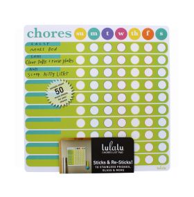 STICK & RESTICK CHORES LIST PAD