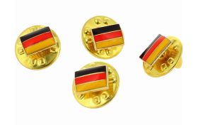 METAL BADGE GERMAN FLAG SMALL
