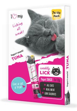 I Love My Pet - Tuna Weekly Lick - Pack of 7 x 12G
