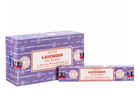 Satya Incense Sticks - Lavender - 15 grams - Pack of 12