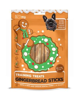 I Love My Pet - Training Treats - Gingerbread Sticks - 320G