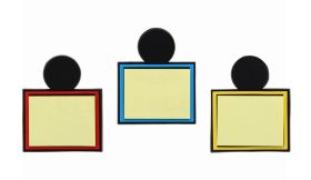 SMALL MAGNETIC STICKY NOTE PAD