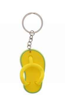 YELLOW SANDAL KEYRING