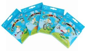 Lambo School Wax Crayons - Pack of 12 - Assorted Colours