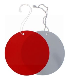 COLOURED GIFT TAGS, 3PK