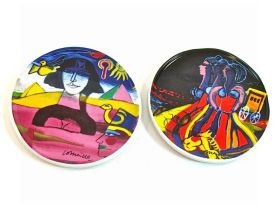 COASTER CORNEILLE DESIGN 2PACK