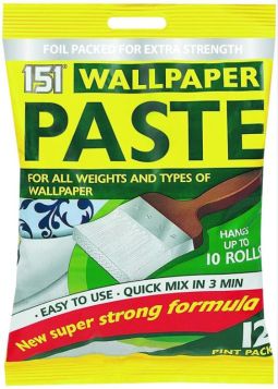 WALLPAPER PASTE - PACK OF 10 ROLLS 