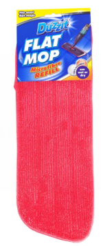 DUZZIT MICROFIBRE FLAT MOP HEAD REFILL 